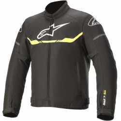 CHAQUETA ALPINESTARS T-SP S WATERPROOF BLACK/YELLOW FLUO