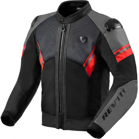 CHAQUETA REVIT MANTIS 2 H2O NEGRO/ROJO