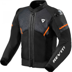 CHAQUETA REVIT MANTIS 2 H2O NEGRO/NARANJA