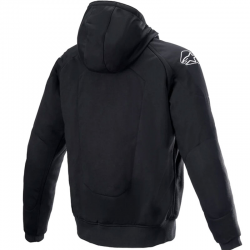 SUDADERA ALPINESTARS CHROME IGNITION BLACK/RED FLUO