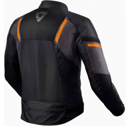 CHAQUETA REVIT GT-R AIR 3 NEGRO/NARANJA FLUOR