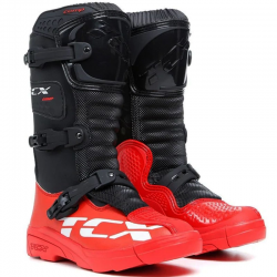 BOTAS TCX COMP KID INFANTIL BLACK/RED