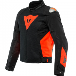 CHAQUETA DAINESE ENERGYCA AIR TEX BLACK/FLUO-RED