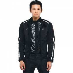 CHAQUETA DAINESE HYDRAFLUX 2 AIR D-DRY BLACK/WHITE