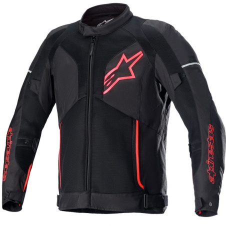 CHAQUETA ALPINESTARS VIPER V3 AIR BLACK/RED FLUO