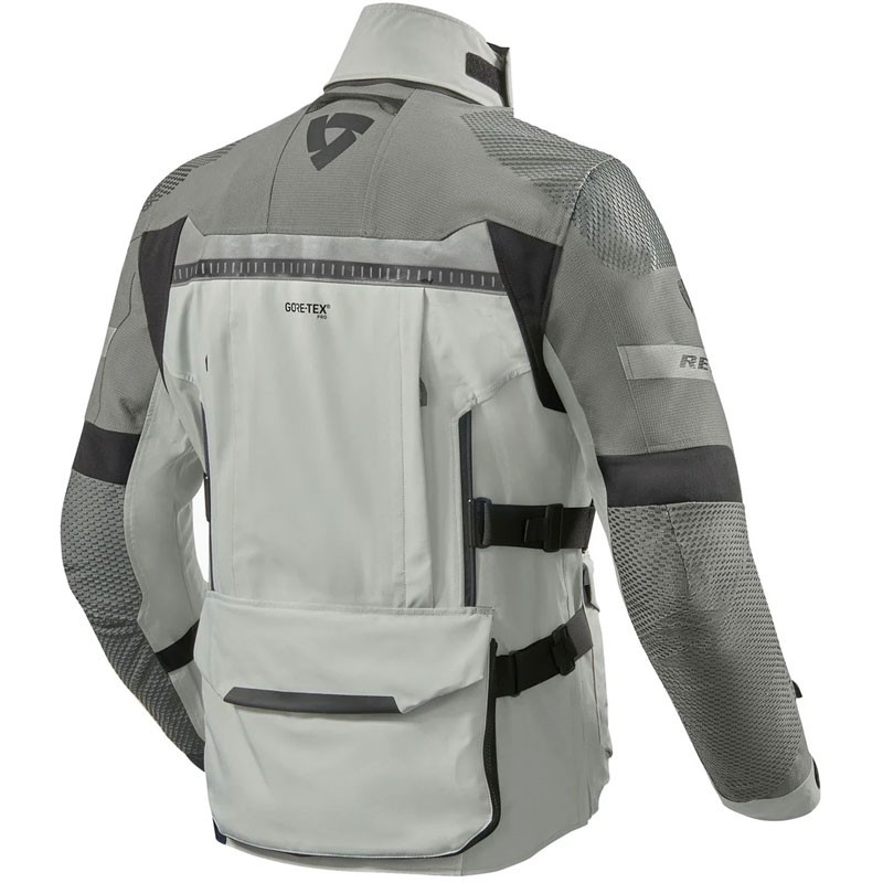 CHAQUETA REVIT DOMINATOR 3 GTX PLATA/ANTRACITA | Chaquetas de moto | %brands%