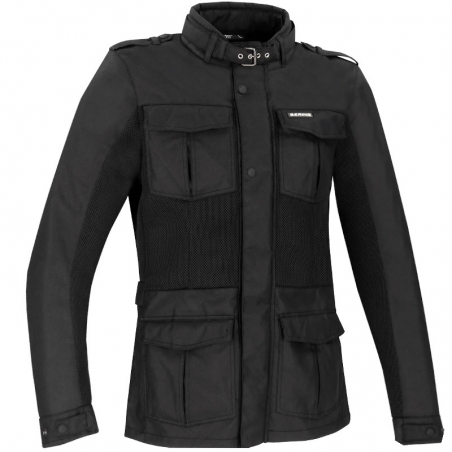 CHAQUETA BERING WALLACE NEGRA