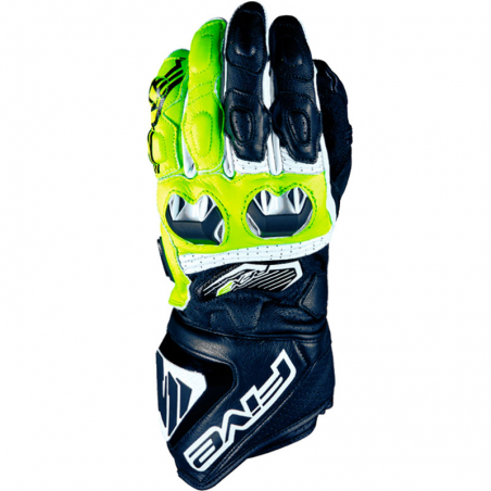 GUANTES FIVE RFX3 V2 NEGRO/AMARILLO FLUOR