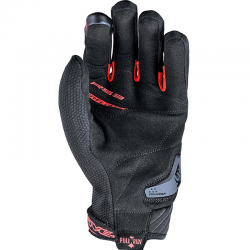 GUANTES FIVE RS3 EVO AIRFLOW NEGRO/ROJO