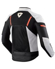 CHAQUETA REVIT GT-R AIR 3 BLANCO/ROJO FLUOR