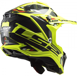 CASCO LS2 MX700 SUBVERTER EVO STOMP ORANGE/BLACK