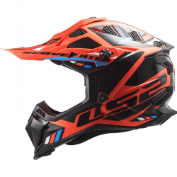 CASCO LS2 MX700 SUBVERTER EVO STOMP YELLOW/BLACK