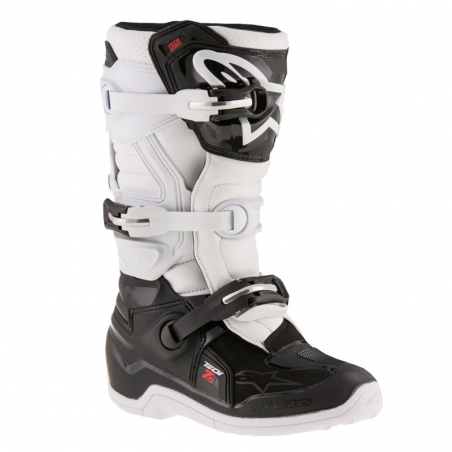 BOTAS ALPINESTARS TECH 7S JUNIOR BLACK/WHITE