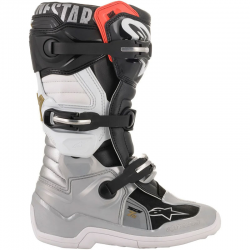 BOTAS ALPINESTARS TECH 7S JUNIOR BLACK/SILVER/GOLD