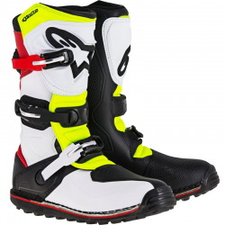 BOTAS ALPINESTARS TECH T WHITE/RED/YELLOW FLUO