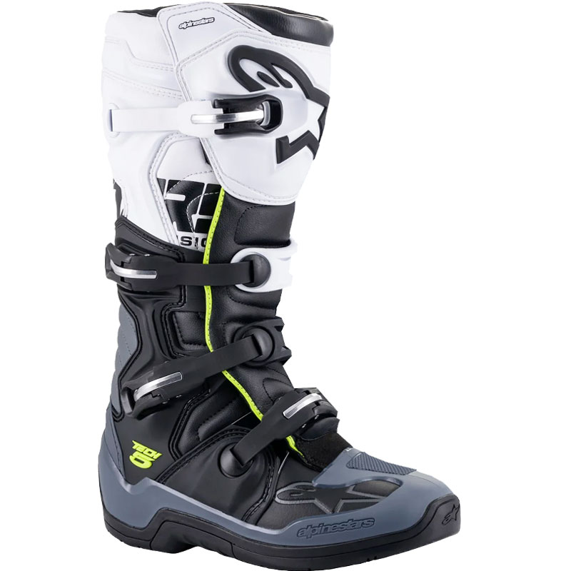 BOTAS ALPINESTARS TECH 5 BLACK/DARK GREY/WHITE