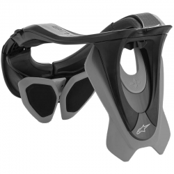 PROTECTOR DE CUELLO ALPINESTARS BNS TECH-2 BLACK/COOL GREY