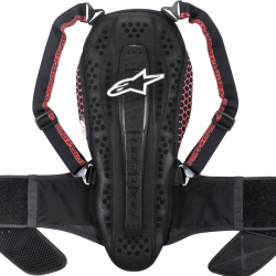 ESPALDERA ALPINESTARS NUCLEON KR-2 BLACK SMOKE/RED