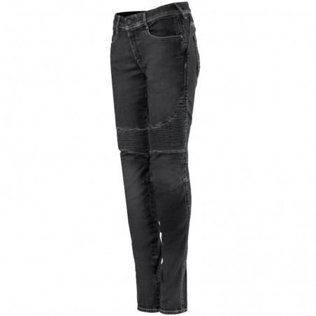 PANTALONES ALPINESTARS STELLA CALLIE DENIM LADY BLACK WAXED