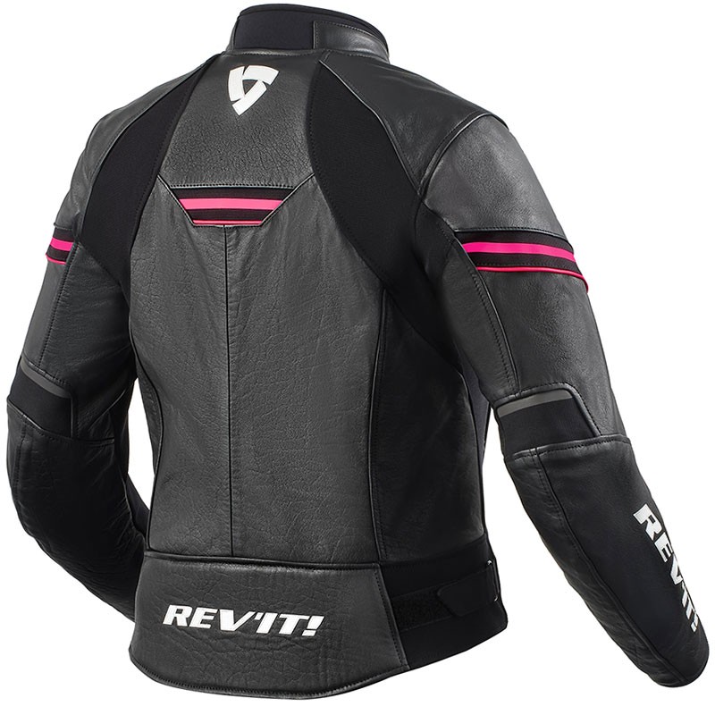 CHAQUETA REVIT MEDIAN LADY NEGRO/FUCSIA | Chaquetas de moto | %brands%