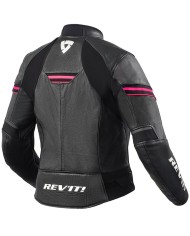CHAQUETA REVIT MEDIAN LADY NEGRO/FUCSIA | Chaquetas de moto | %brands%