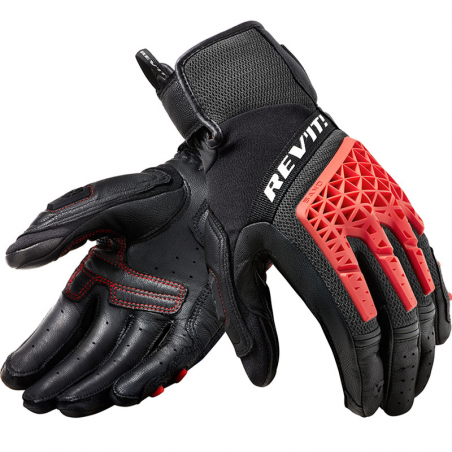 GUANTES REVIT SAND 4 NEGRO/ROJO