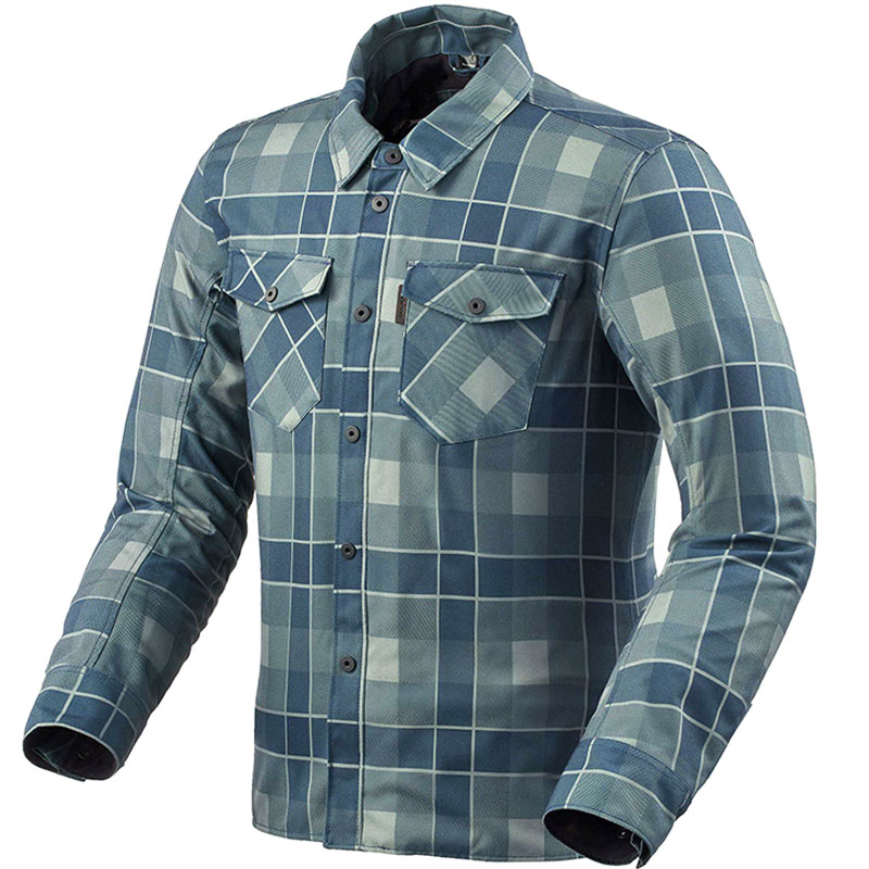 CHAQUETA REVIT BISON 2 H2O AZUL DE PRUSIA