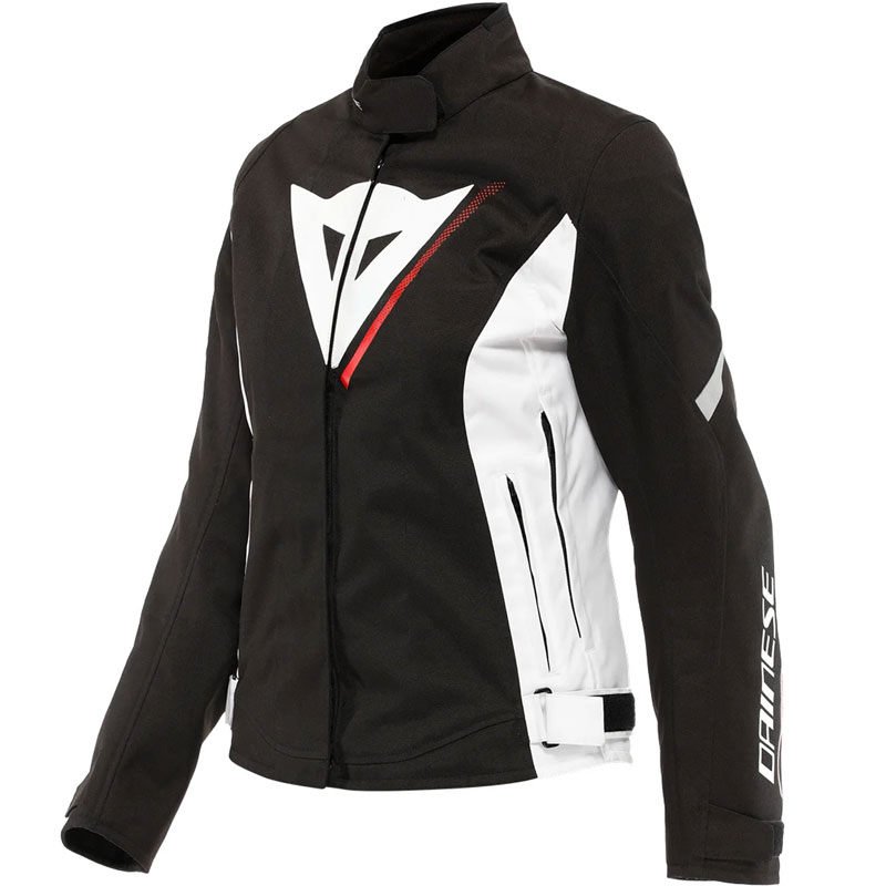 CHAQUETA DAINESE VELOCE D-DRY LADY NEGRO/BLANCO