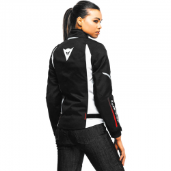 CHAQUETA DAINESE VELOCE D-DRY LADY NEGRO/BLANCO