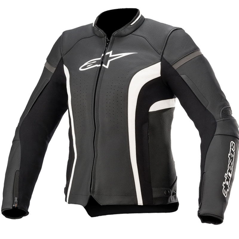 CHAQUETA ALPINESTARS STELLA KIRA V2 LADY BLACK/WHITE