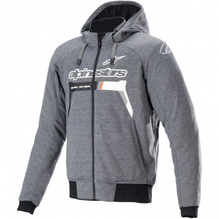 SUDADERA ALPINESTARS CHROME IGNITION MELANGE/DARK GRAY