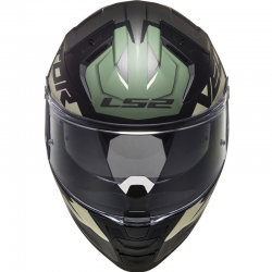 CASCO LS2 VECTOR II ABSOLUTE NEGRO/VERDE