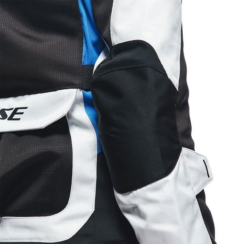 CHAQUETA DAINESE DESERT TEX LADY GLACIER-GRAY/BLACK 