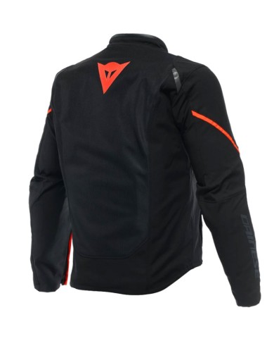 CHAQUETA DAINESE SMART JACKET LS SPORT BLACK/FLUO-RED
