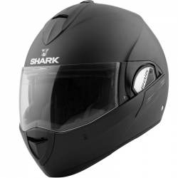 CASCO SHARK EVOLINE SERIE-3 NEGRO MATE