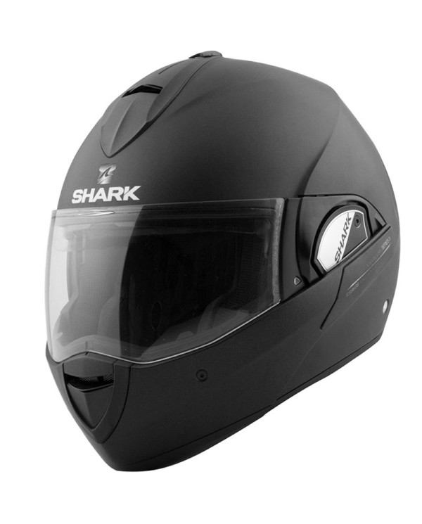 CASCO SHARK EVOLINE SERIE-3 NEGRO MATE