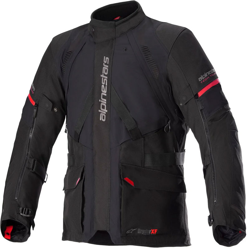 CHAQUETA ALPINESTARS MONTEIRA DRYSTAR XF BLACK/BRIGHT RED