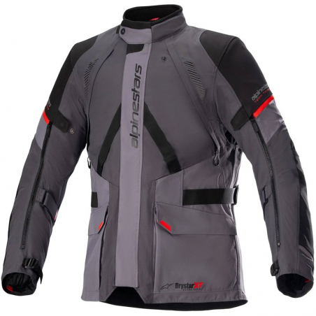 CHAQUETA ALPINESTARS MONTEIRA DRYSTAR XF DARK GREY/BRIHT RED