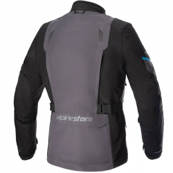 CHAQUETA ALPINESTARS MONTEIRA DRYSTAR XF TAR GREY/BLACK/METHYL BLUE