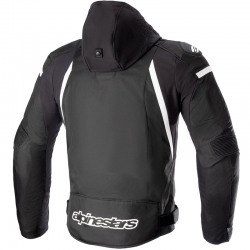 CHAQUETA ALPINESTARS ZACA WATERPROOF BLACK/WHITE