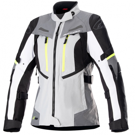 CHAQUETA ALPINESTARS STELLA BOGOTÁ PRO DRYSTAR LADY ICE GRAY/DARK GRAY