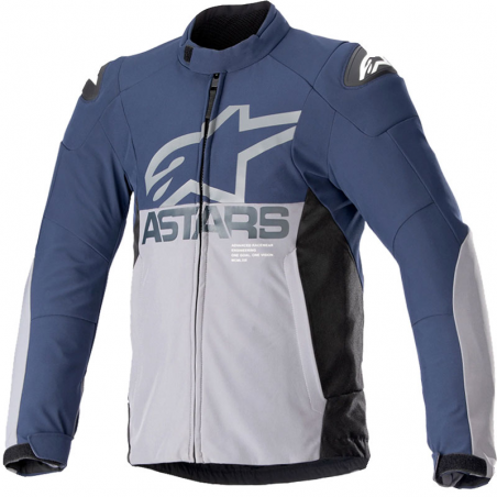 CHAQUETA ALPINESTARS SMX WATERPROOF NIGHT NAVY/DARK GRAY