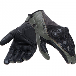 GUANTES DAINESE KARAKUM ERGO-TEK BLACK/ARMY-GREEN