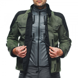 CHAQUETA DAINESE LADAKH 3L D-DRY ARMY-GREEN/BLACK