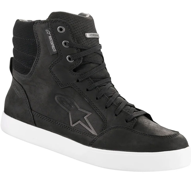 ZAPATILLAS ALPINESTARS J-6 WATERPROOF BLACK/WHITE