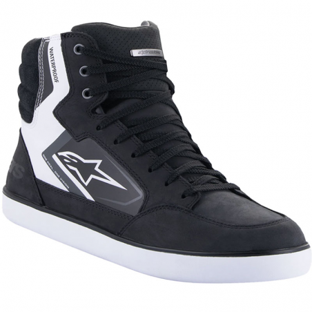 ZAPATILLAS ALPINESTARS J-6 WATERPROOF BLACK/WHITE/COOL GRAY