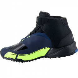 ZAPATILLAS ALPINESTARS CR-X DRYSTAR BLACK/DARK BLUE/YELLOW FLUO