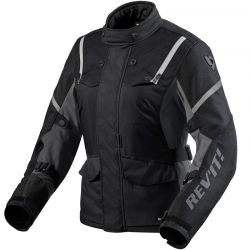 CHAQUETA REVIT HORIZON 3 H2O LADY NEGRO/BLANCO