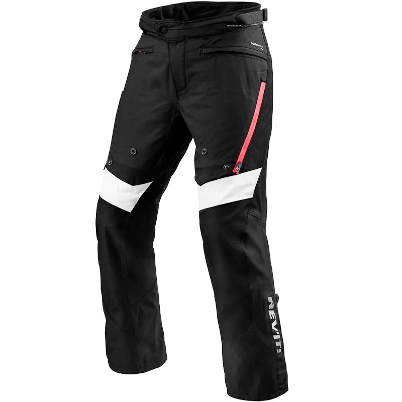 PANTALONES REVIT HORIZON 3 H2O NEGRO/ROJO