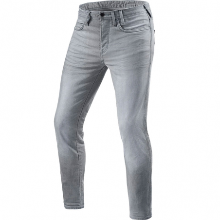 PANTALONES VAQUEROS REVIT PISTON 2 SKINNY FIT GRIS GASTADO